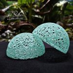 Bán Cầu Dạ Quang trang trí hồ tép cảnh và cá cảnh 2 Bán cầu dạ quang